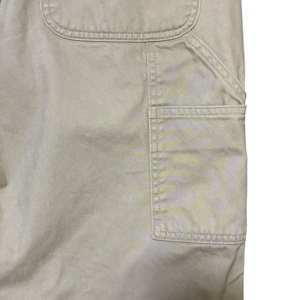 Carhartt Men's 36x30 Relaxed Fit Painter Pants Beige Thick Cotton‎ Workwear